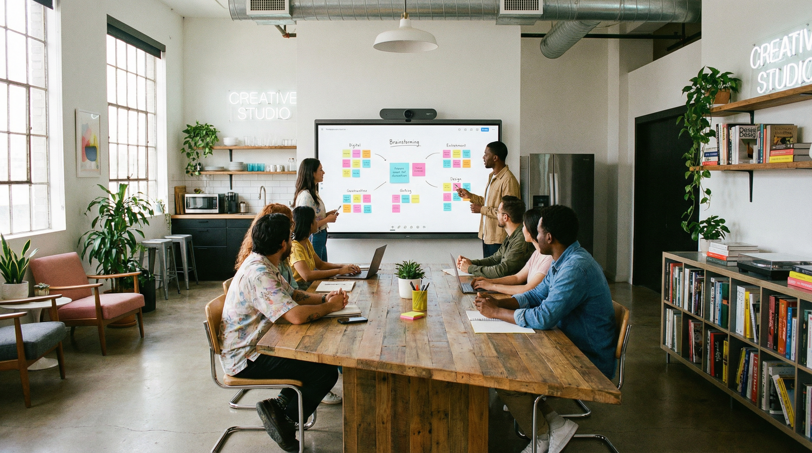 協作白板會議室