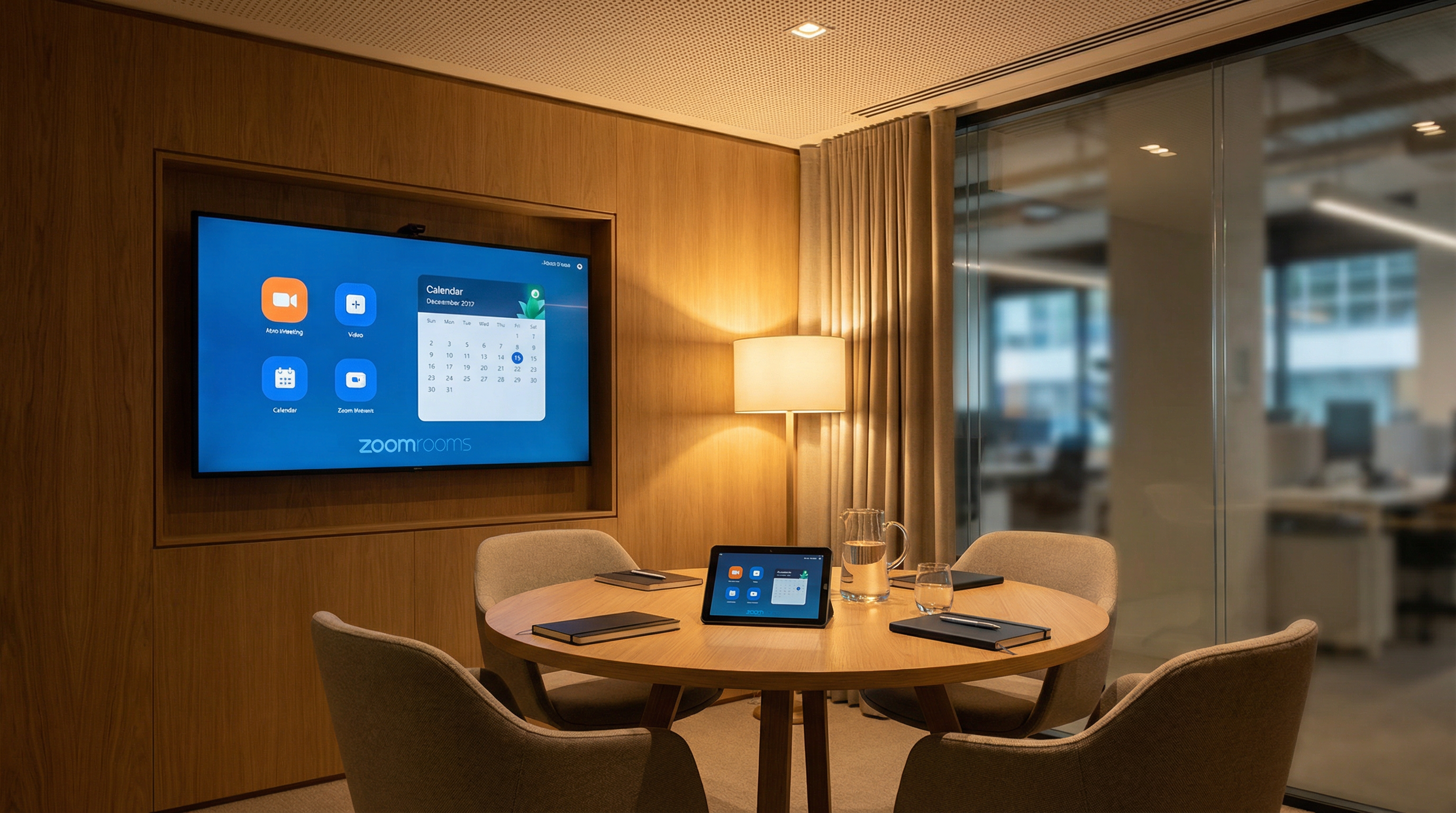 小型 Zoom 會議室
